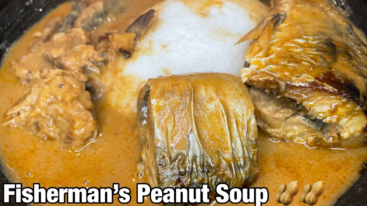 How To Make Dry Fish Peanut Soup 🥜🥜.