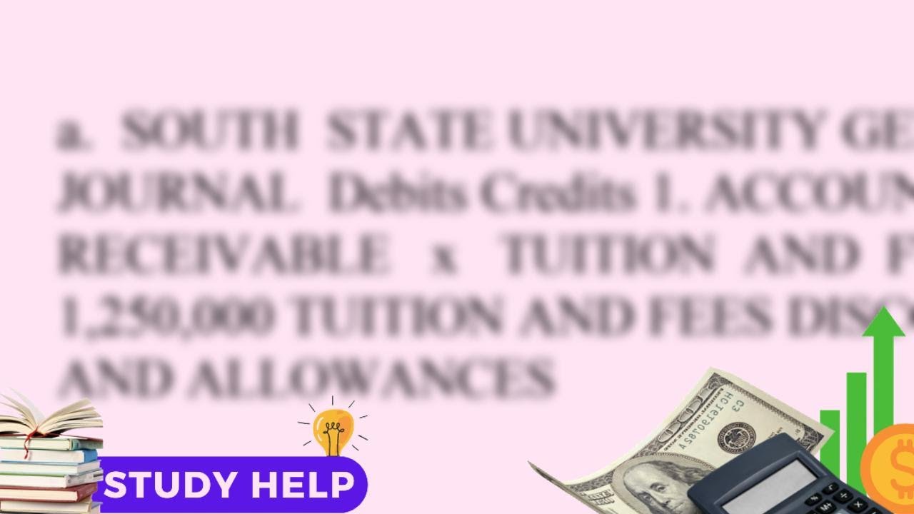 The Statement of Net Position of South State University a government owned university as of the end