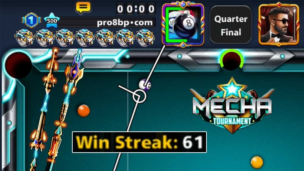 I got Ring Easily 💍 Mecha Tournament 8 ball pool New Cue And Ring