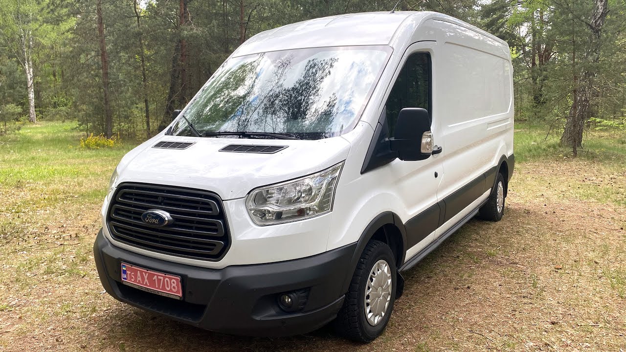 Обзор Ford Transit L3H2 2015 года из Германии ($12000)