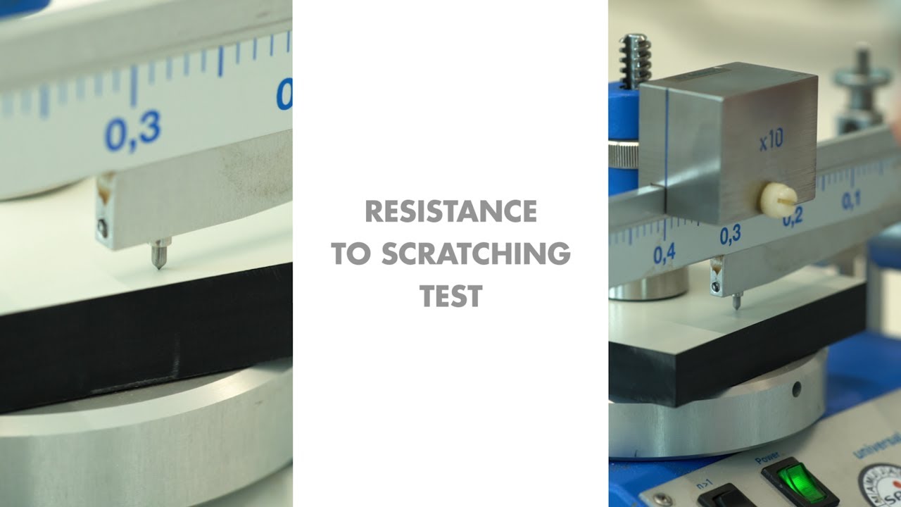 Resistance to Scratching Test - Trespa Quality Videos #5