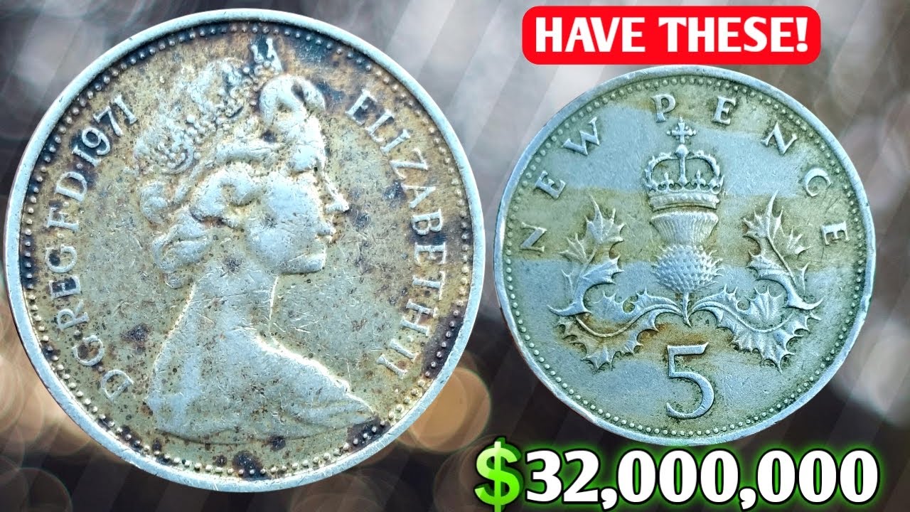1971 RARE 5 New Pence Coin Worth THOUSANDS? | UK Coin Error Worth MILLIONS?!&rdquo;
