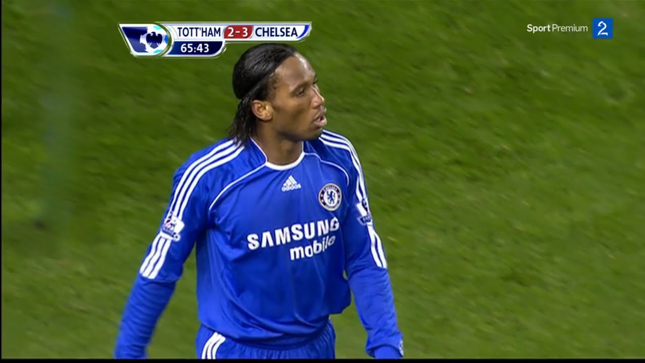 The day Didier Drogba showed Tottenham Hotspurs his true colours!!!!