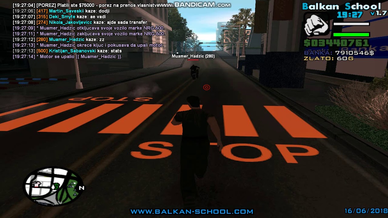 scam NRG 500 Balkan-School