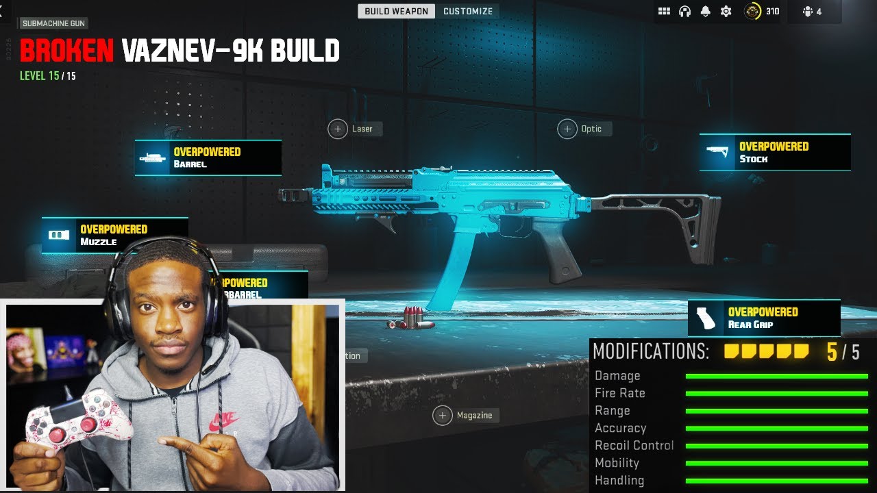 the VAZNEV 9K is *META* on Ashika Island Warzone! (Class Setup)