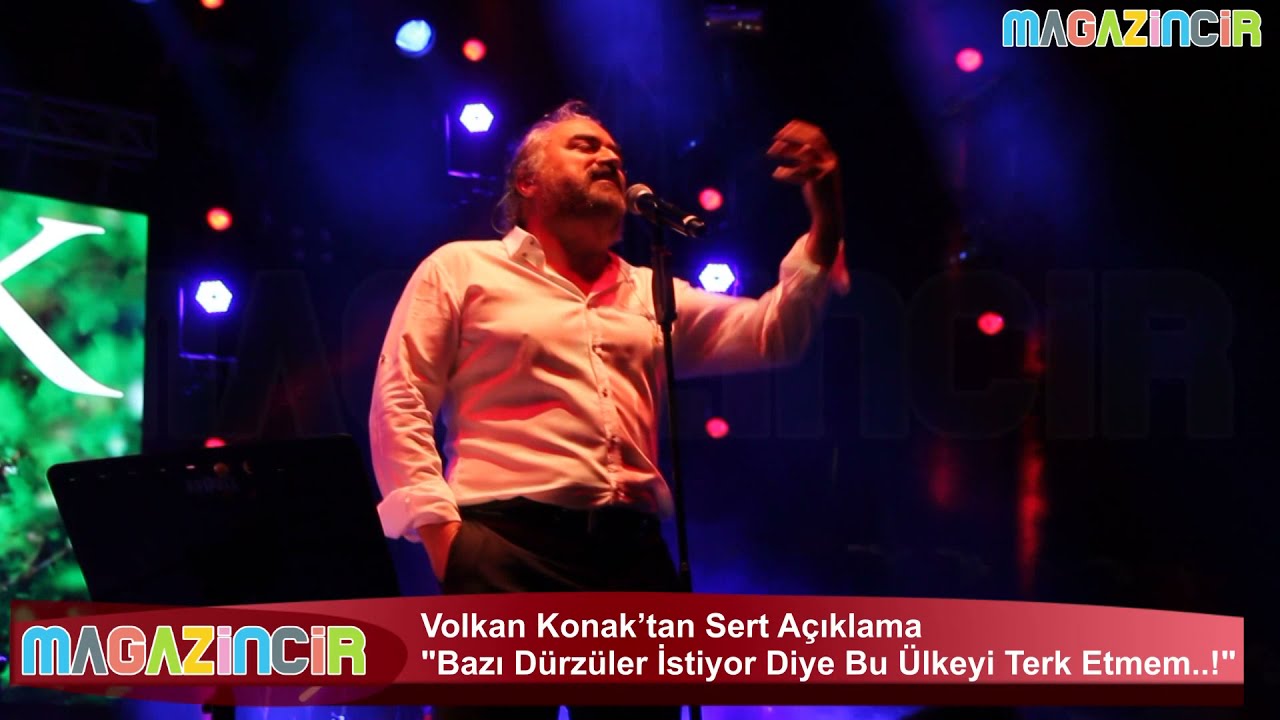 Volkan Konak’tan Sert Açıklama 