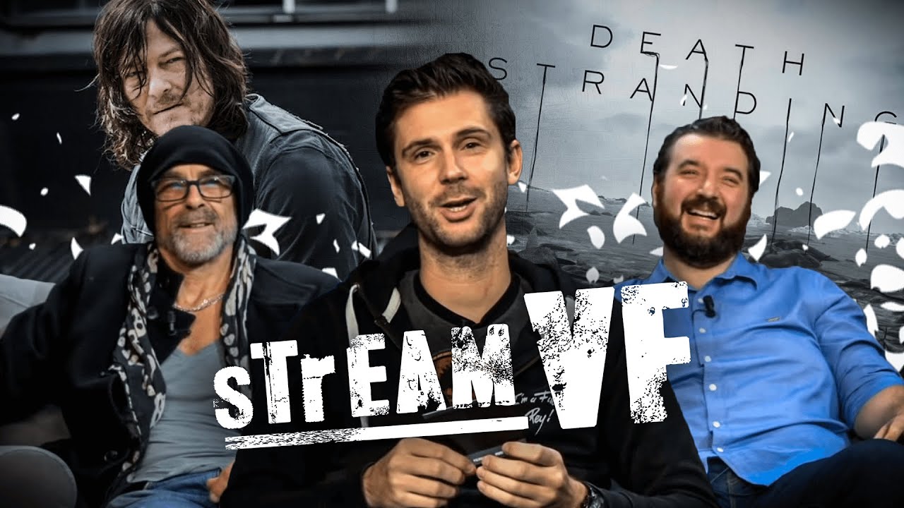 🔴 Emmanuel Karsen (VF Norman Reedus & Sean Penn) joue a Death Stranding avec le DA du jeu: JP Brière