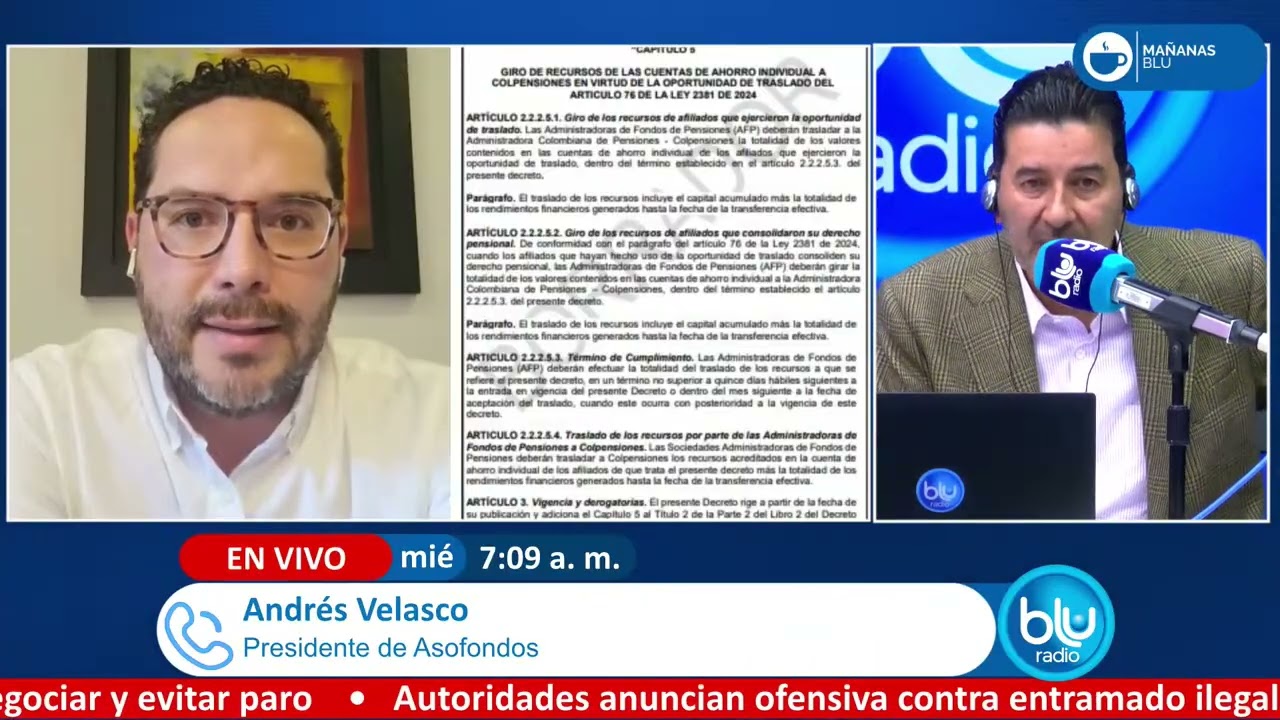 Mañanas Blu con Néstor Morales 7:00 –8:00 I 25-02-2026 I Decretos emergencia económica