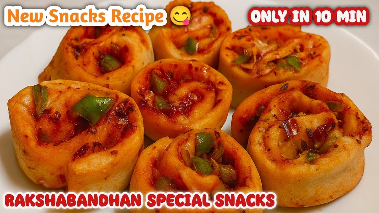 New Easy Pizza scroll in pan | इसके बाद आप पिज़्ज़ा भूल जाएँगे! 🤯 without oven, Yeast
