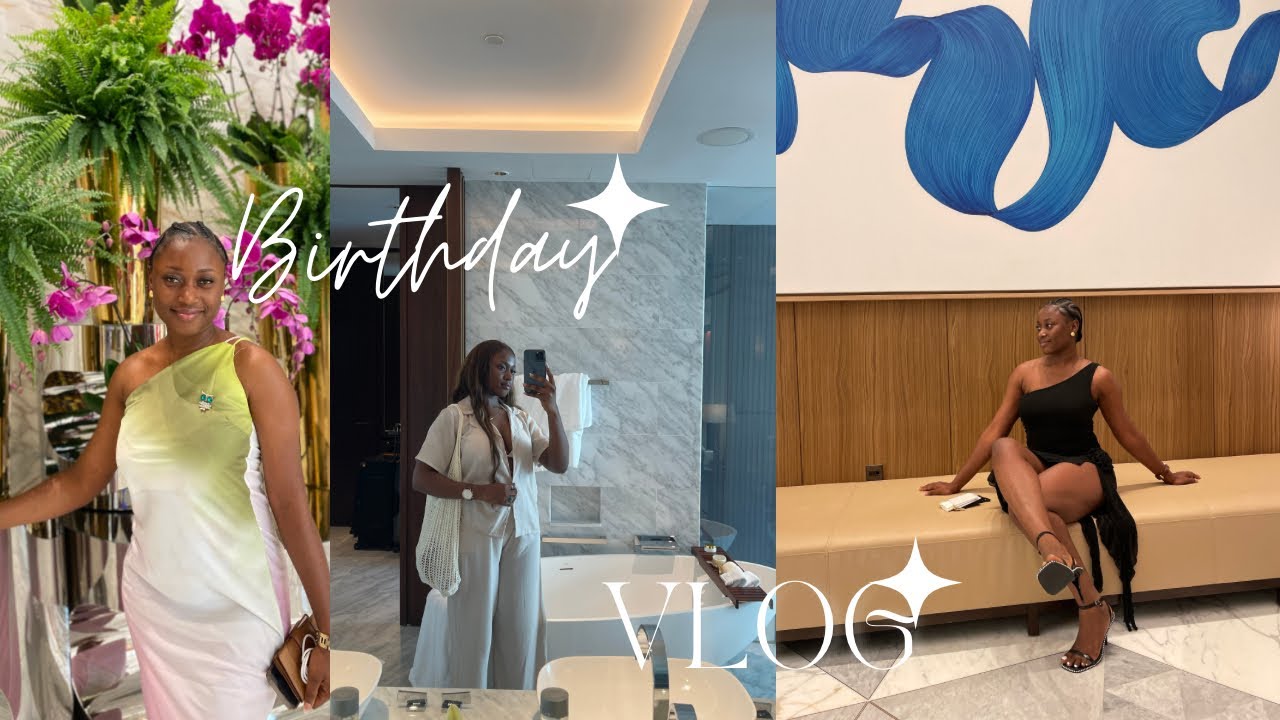 My 24th birthday | Breakfast at Gastronomy |Cloud 22| Diner at La mar Dubai 🇦🇪