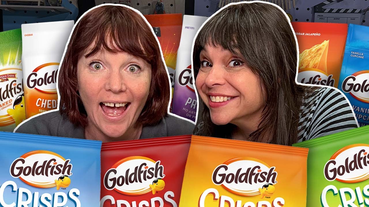 Ranking ALL the Goldfish Flavors (Unedited Taste Test)