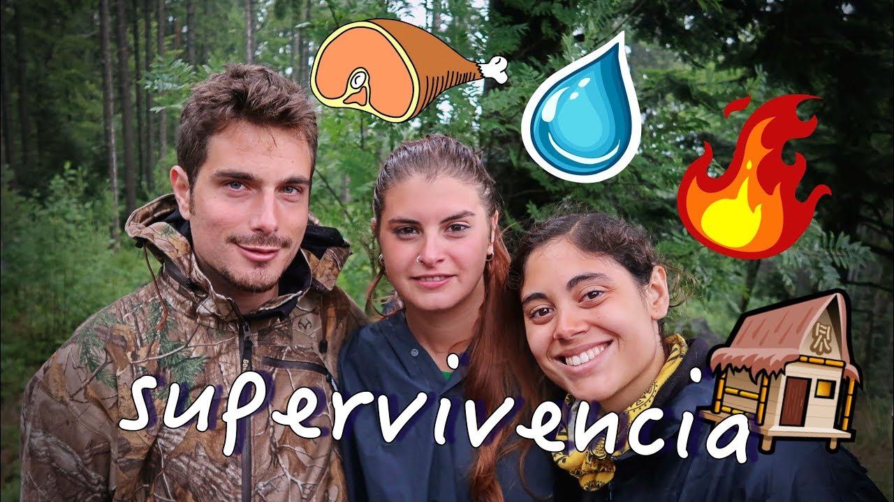 Enseñando SUPERVIVENCIA en la Selva Negra!!! 🍗💧🔥⛺️