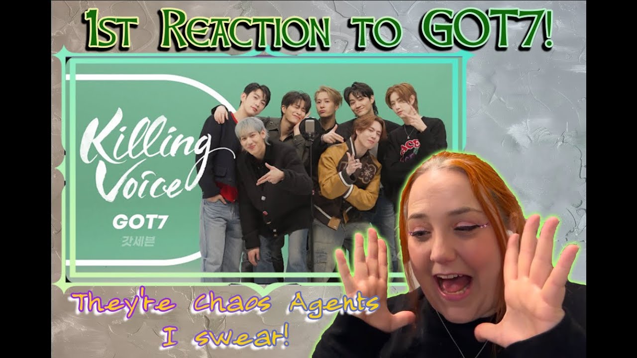 You gotta see the surprise @ the End! GOT7 Killing Voice Reaction from a YA Author & budding ahgase💚