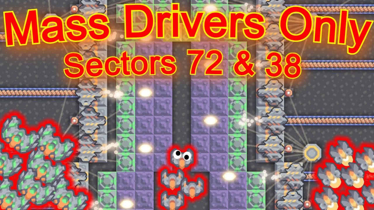 Can You Use MASS DRIVERS As Turrets?! | Mindustry Conquest ep.53