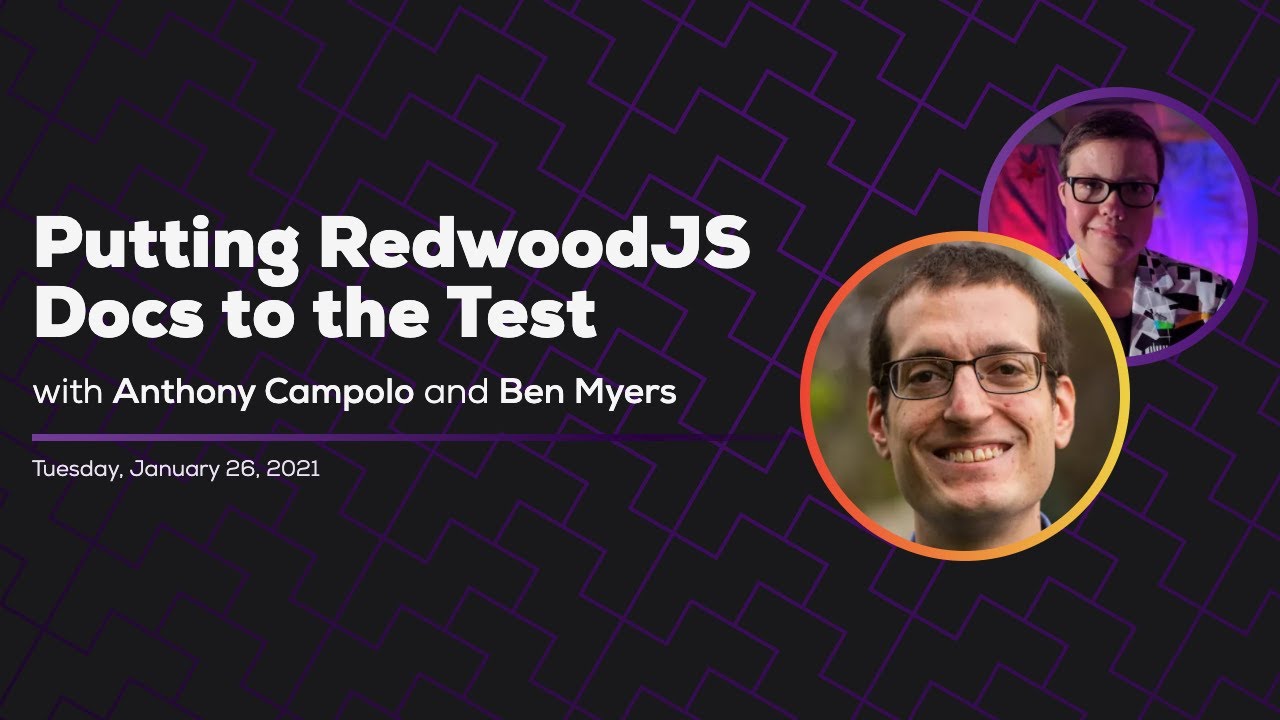 Putting RedwoodJS Docs to the Test with Anthony Campolo | Some Antics