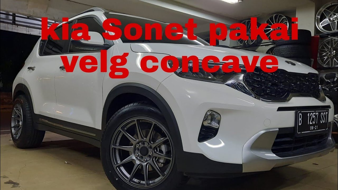 Modifikasi KIA Sonet 221-Pakai Velg HSR Ring 17 Style Concave
