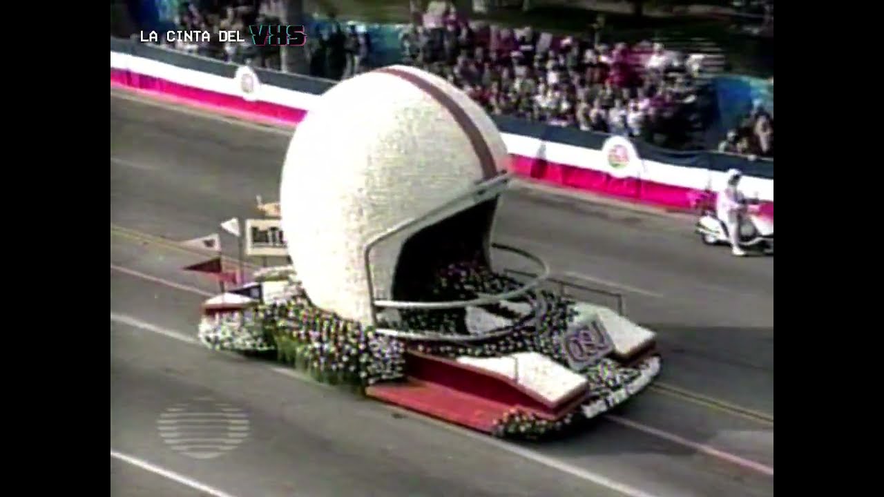 Desfile de las Rosas de 1997 - Pasadena, California / Rose Parade (Capturado en VHS)