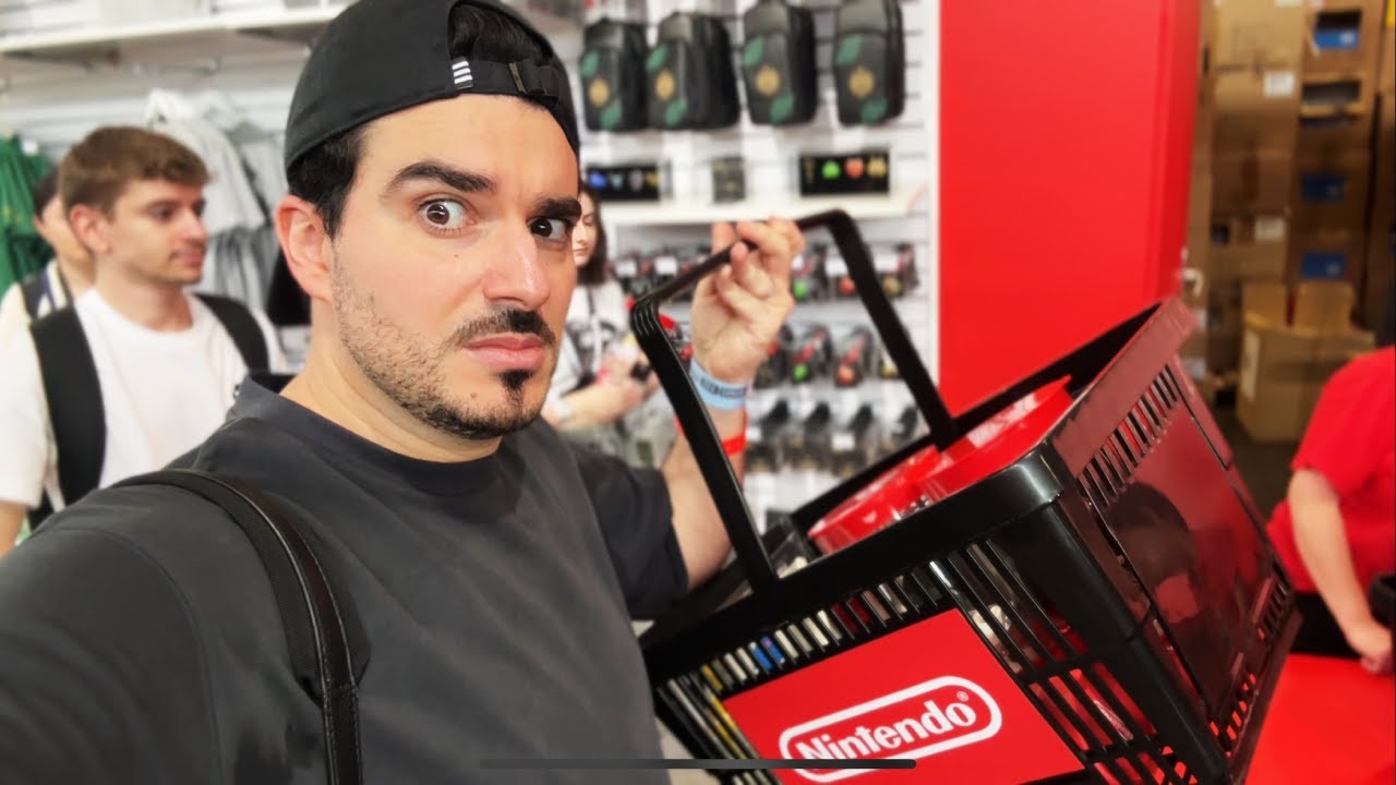 Je DÉVALISE le POP UP STORE NINTENDO !
