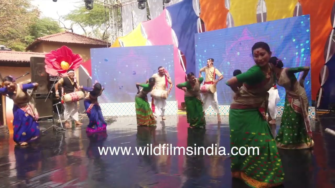 Bihu dance of Assam at Surajkund Crafts Mela 2022