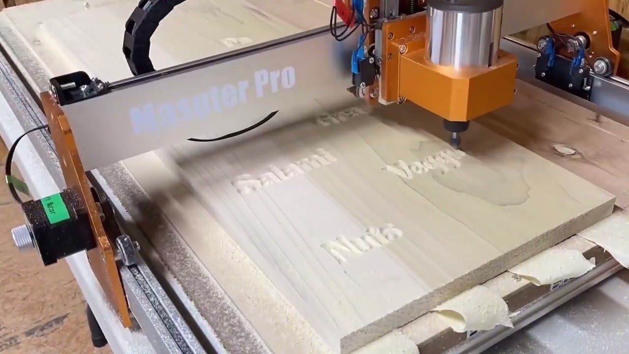 FoxAlien Masuter Pro 3 Axis CNC Router Machine, Beginner Hobby Engraving Machine All Metal Structure