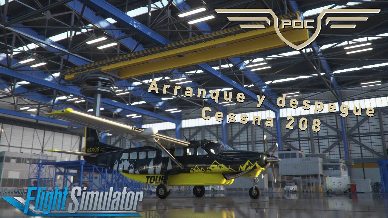 🛫 Despegue Cessna 208 Grand Caravan en Microsoft Flight Simulator | Tutorial Completo