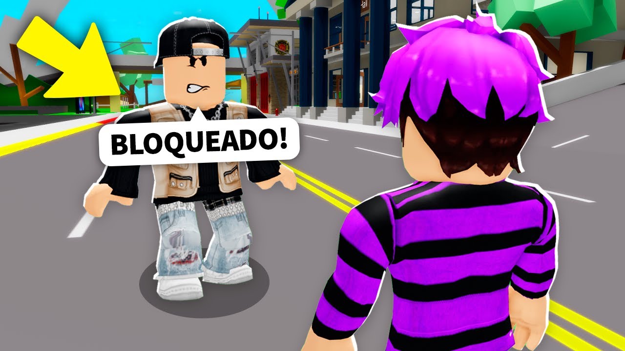 MEU AMIGO ME BLOQUEOU NO BROOKHAVEN..