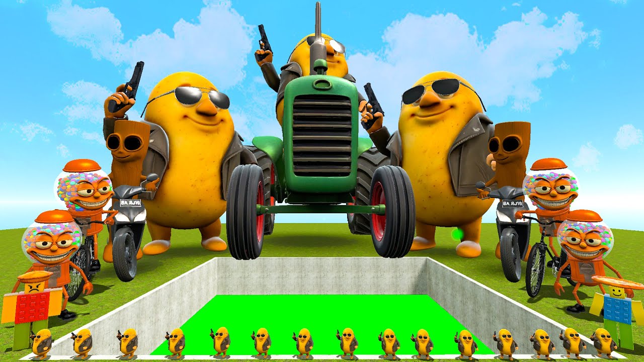 BIG HOLE TOXIC NEW BULBITTO TRAKTORITO ITALIAN AI BRAINROT MEMES SPARTAN KICKING in Garry's Mod!