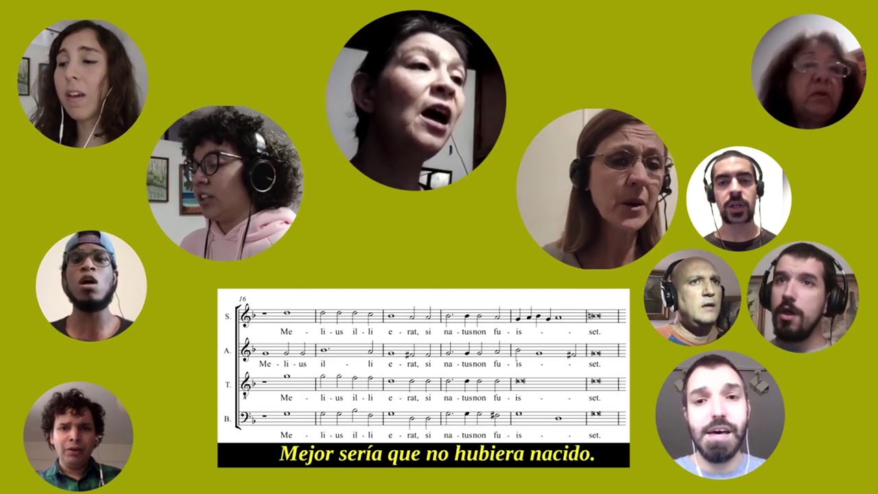 Tomás Luis de Victoria: Unus Ex Discipulis. Coro virtual.  Cantoría De Caracas