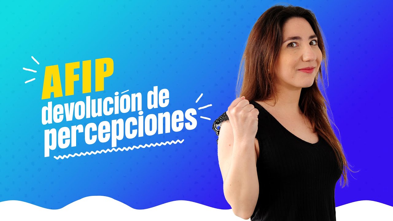 Cómo pedir LA DEVOLUCIÓN DE PERCEPCIONES ARCA 2025 (PASO A PASO) | Giselle Colasurdo