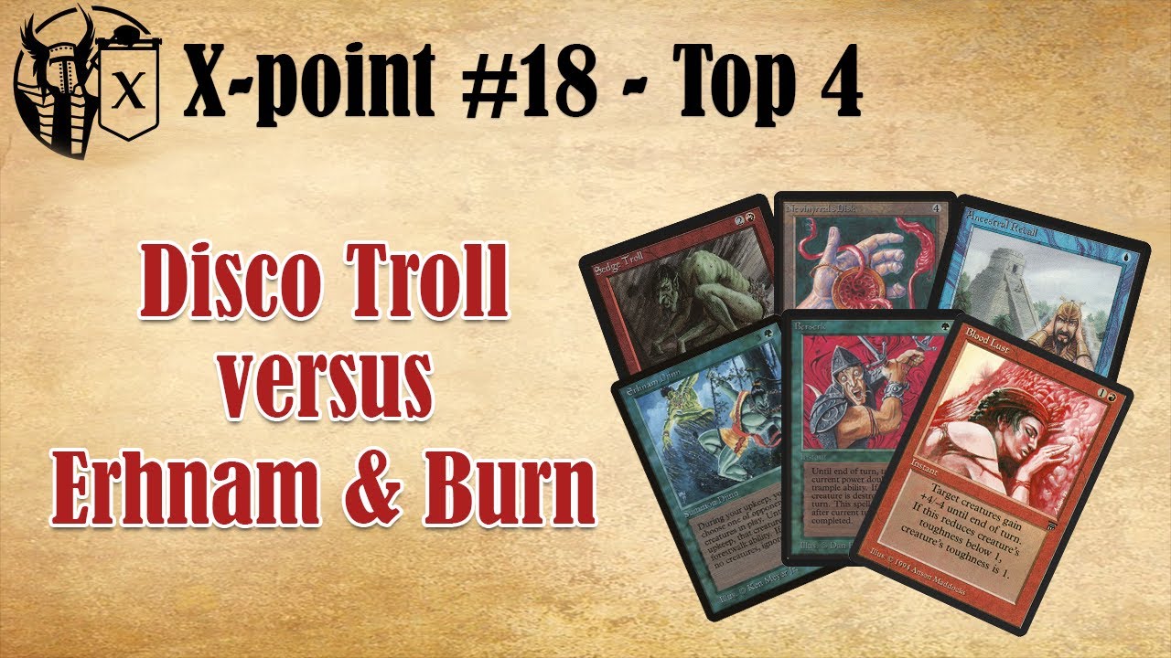 X-point Old School #18 TOP 4 | Disco Troll vs Erhnam and Burn 'Em