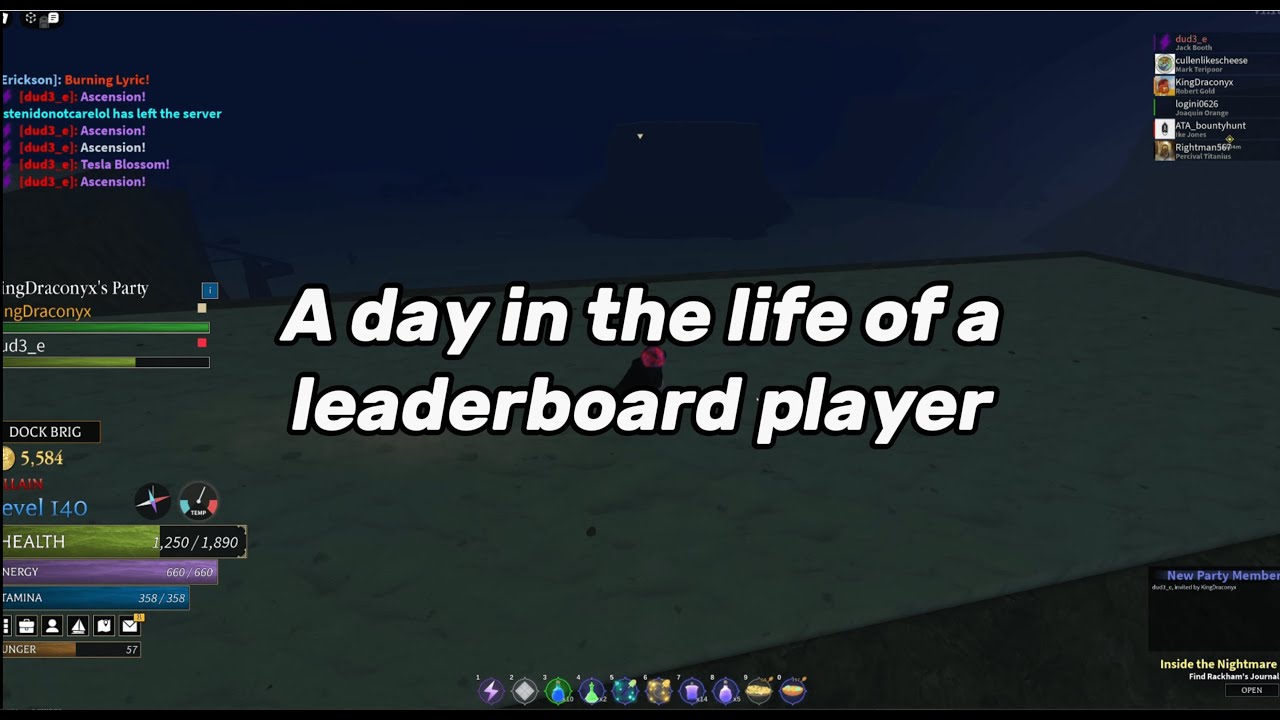 Arcane Odyssey | Life of a (bad) leaderboard player