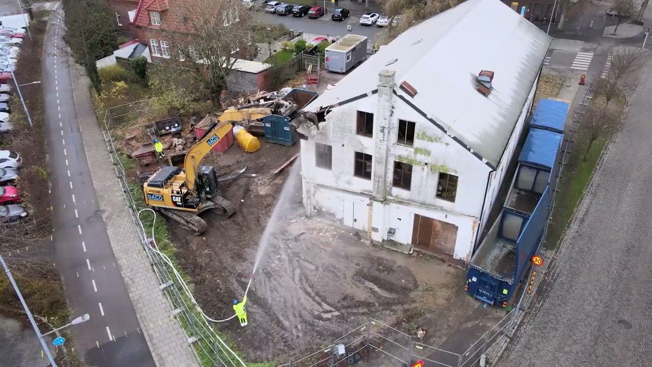 Malmö LBC - Rivning med DACO i Trelleborg