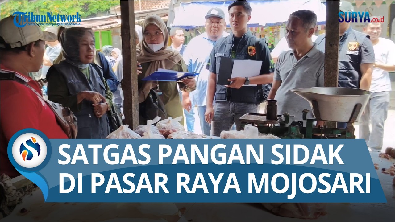 Cabai Rawit Tembus Rp 120 Per/Kg Imbas Gagal Panen, Tim Satgas Pangan Sidak di Pasar Raya Mojosari