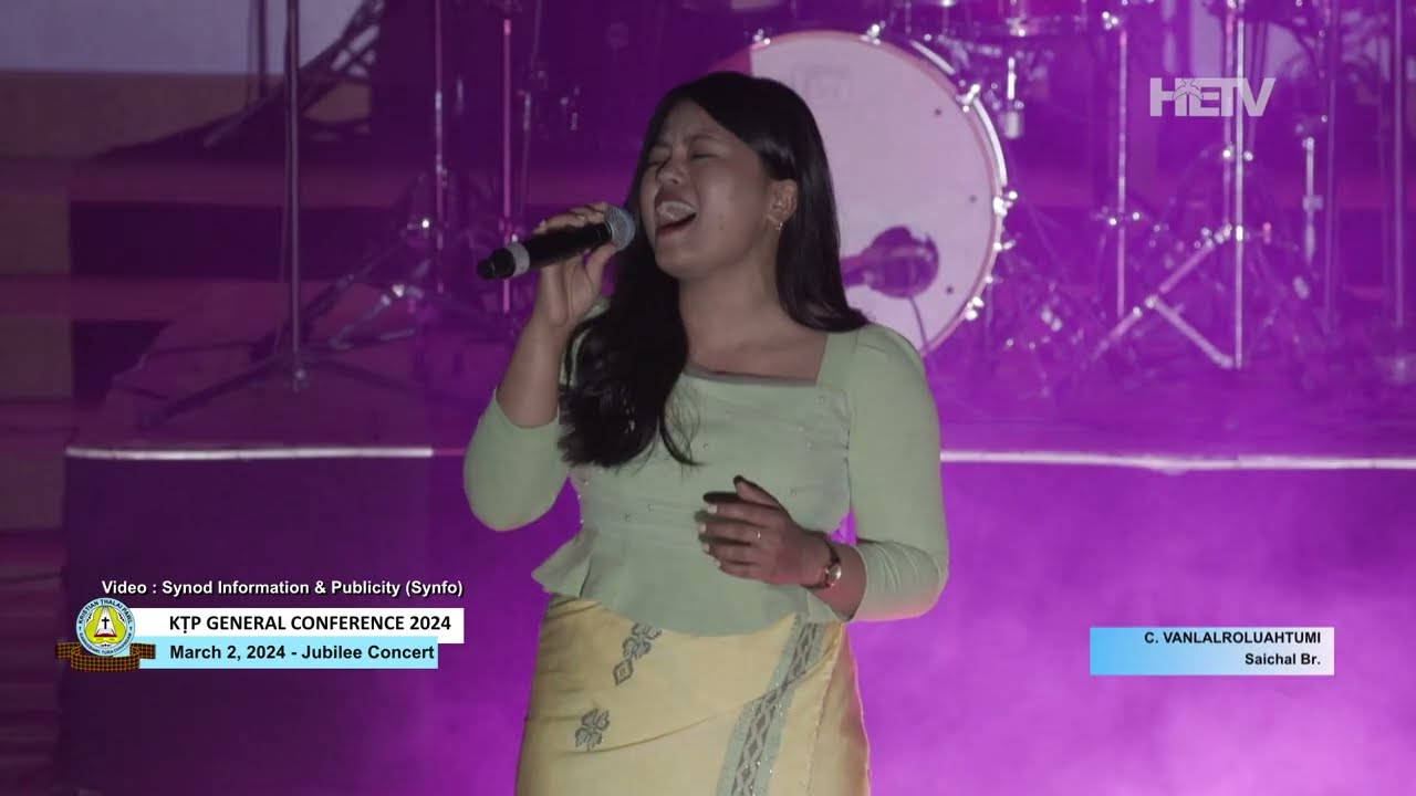 C. Vanlalroluahtumi | Diamond Jubilee Concert