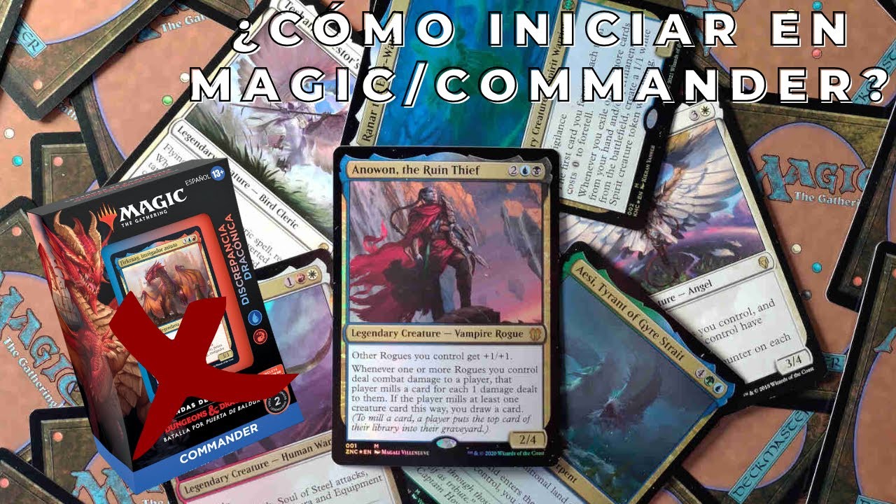 ¿Cómo iniciar en Magic the Gathering/Commander?
