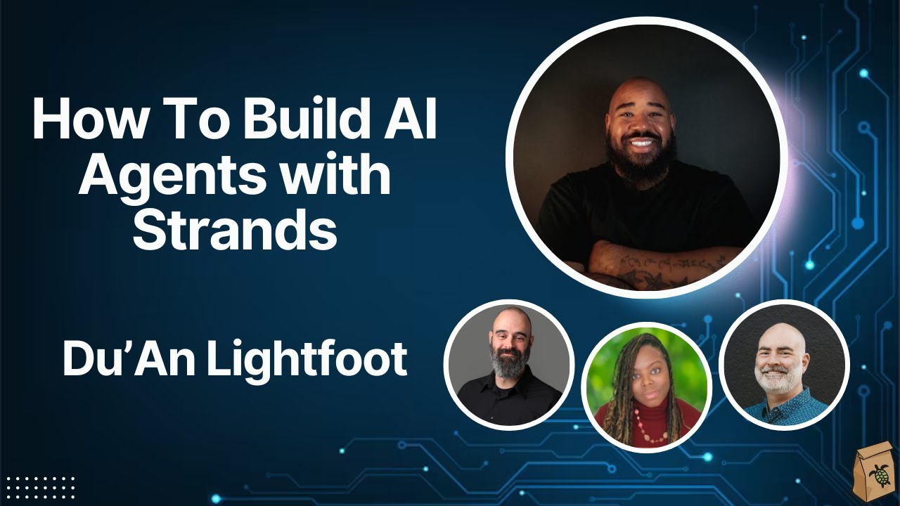 LIVE - How to Build AI Agents with Strands
