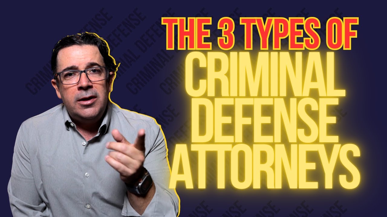 The 3 Types of Criminal Defense Attorneys in Florida | Attorney Services in Florida
