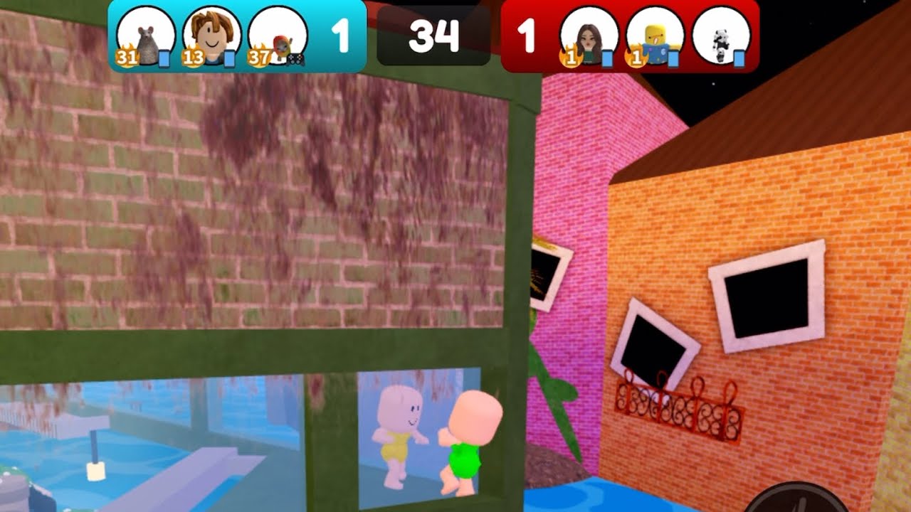I got to play with the #3 MOST XP in Bathe da Baby Roblox