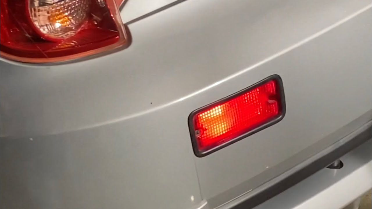 How to install 00-05 Celica EDM rear fog light