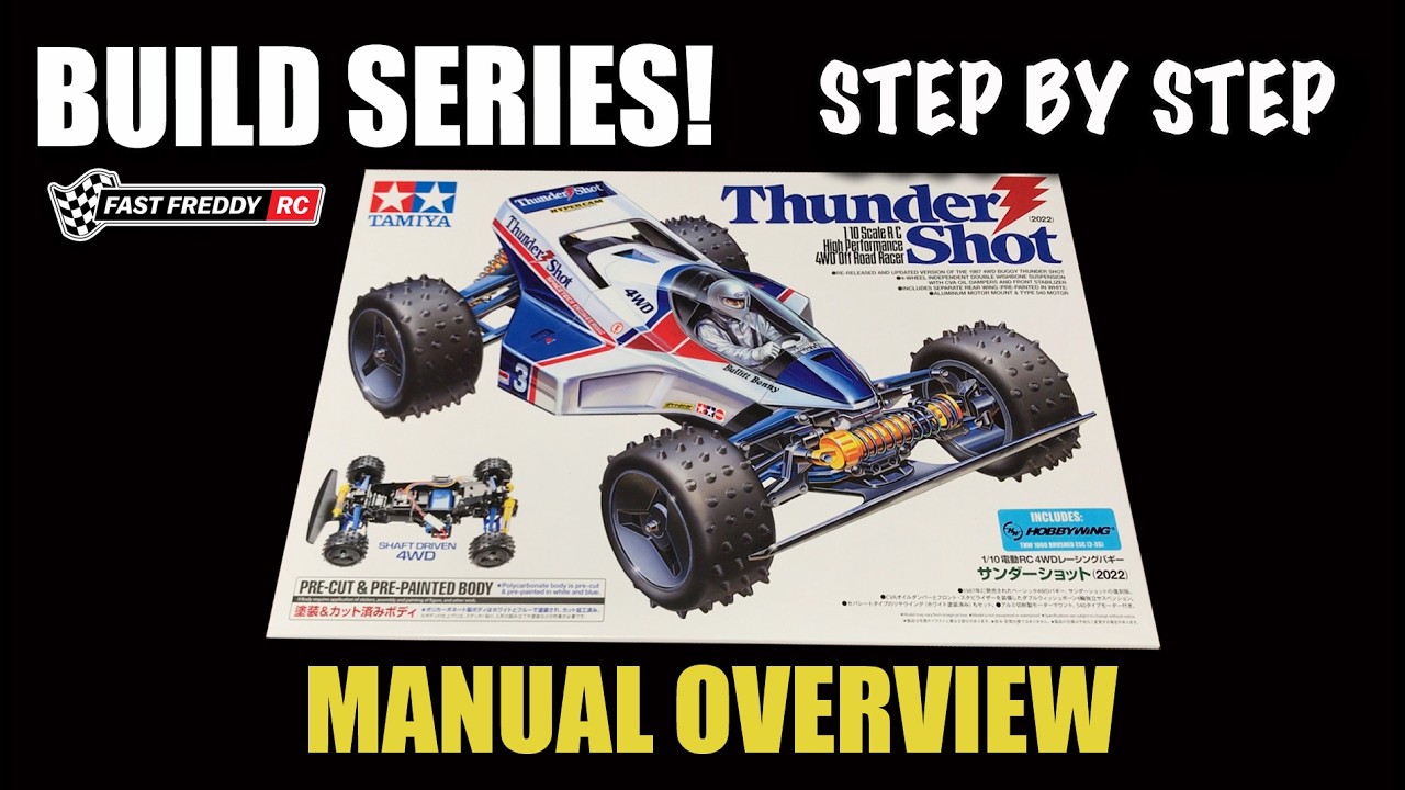 Tamiya ThunderShot (2022) - Manual Overview