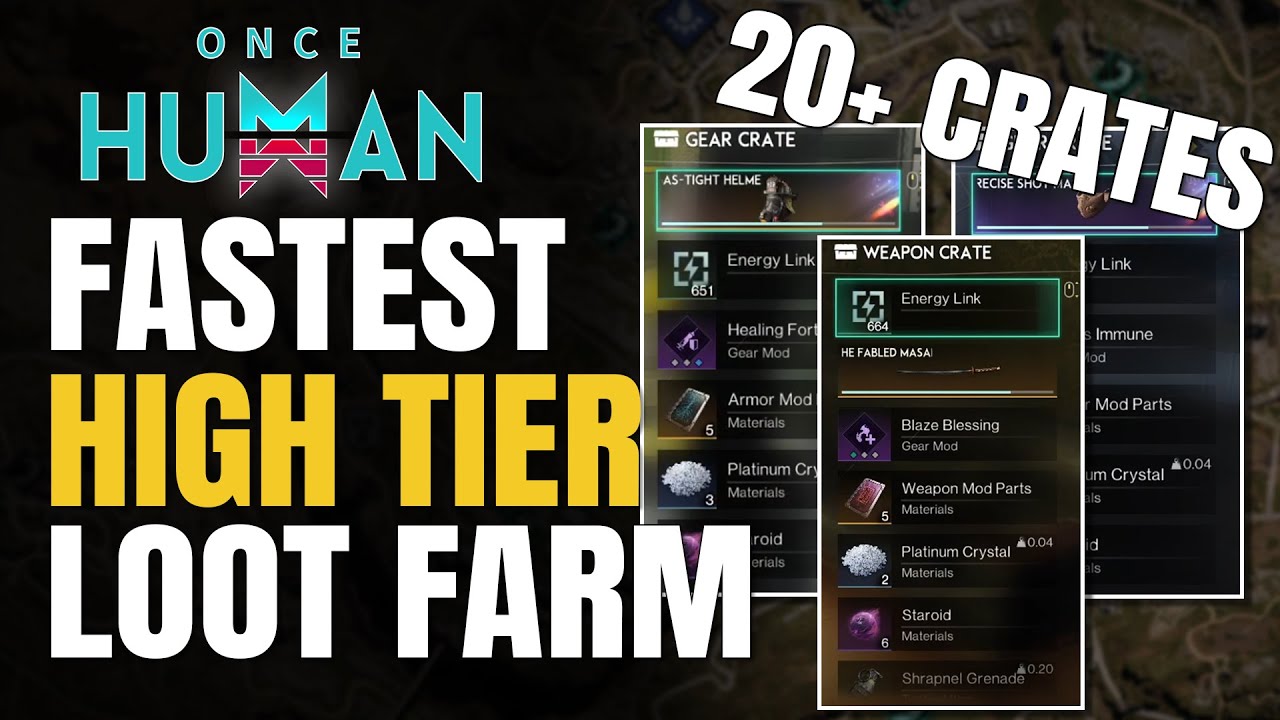 The BEST and FASTEST End Game Loot Farm in Once Human