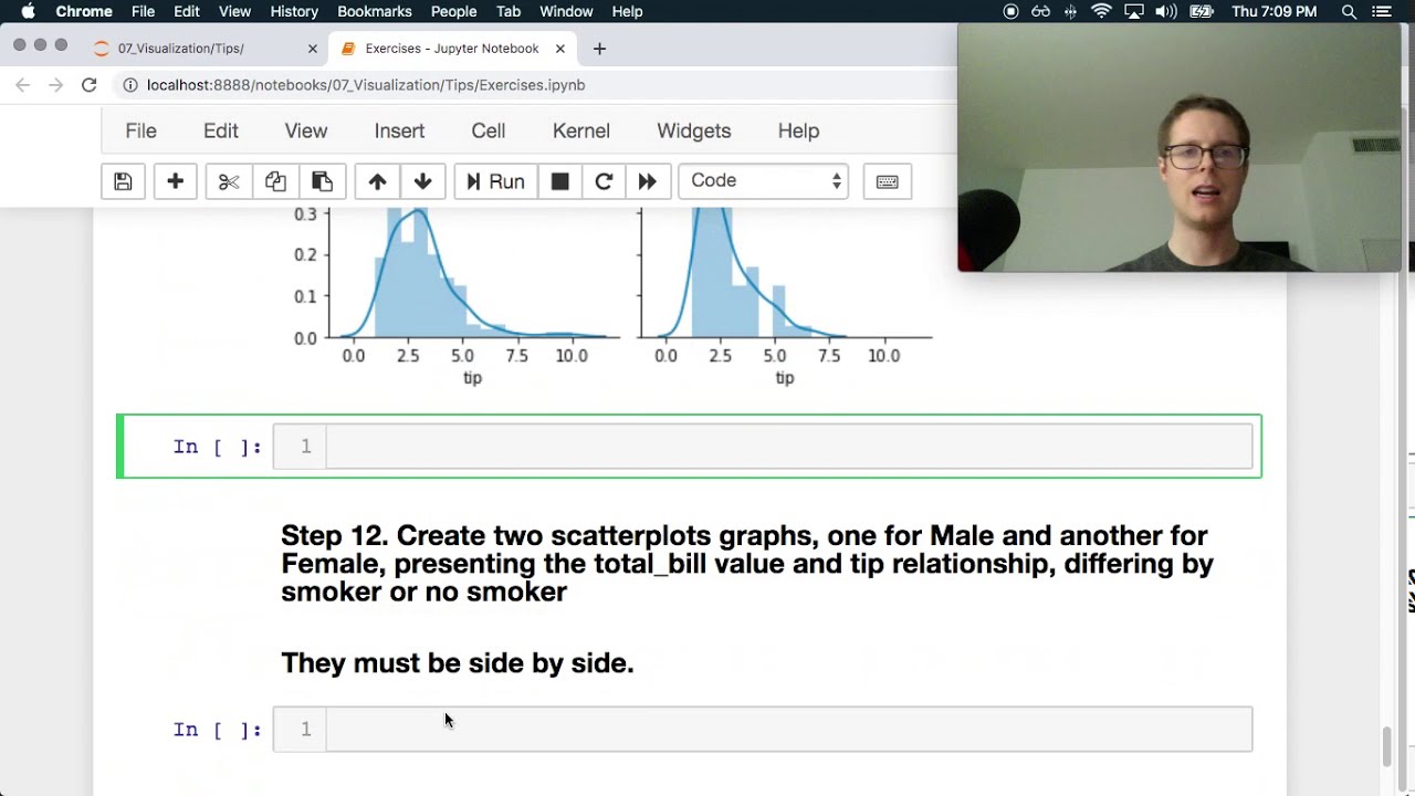 Python pandas—Visualization Exercises—Tips