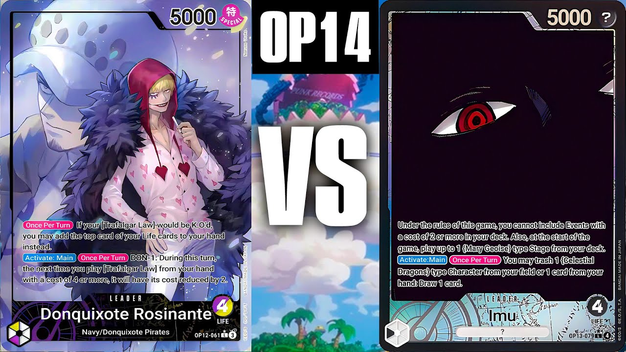 ♠️ POV Rosinante PY vs Imu B [OP14] 21 players ♠️ One Piece TCG
