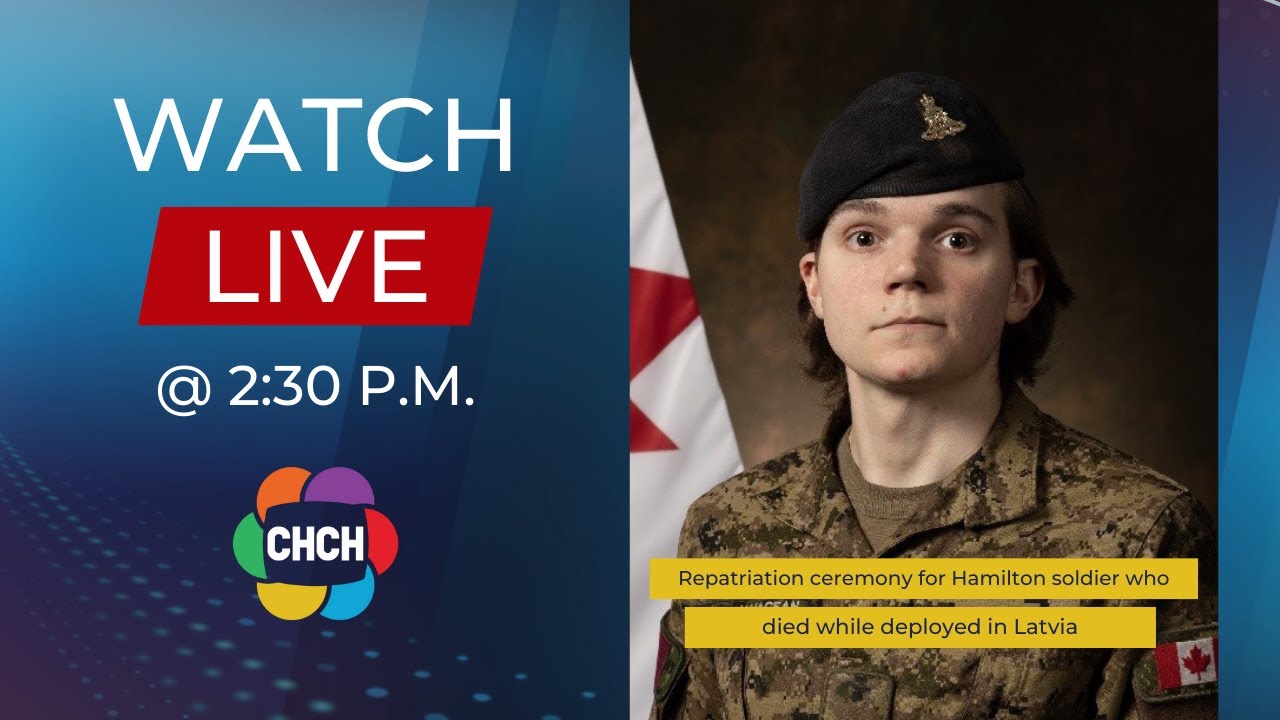 Repatriation ceremony at 2:30 p.m. for Hamilton soldier who died while deployed in Latvia