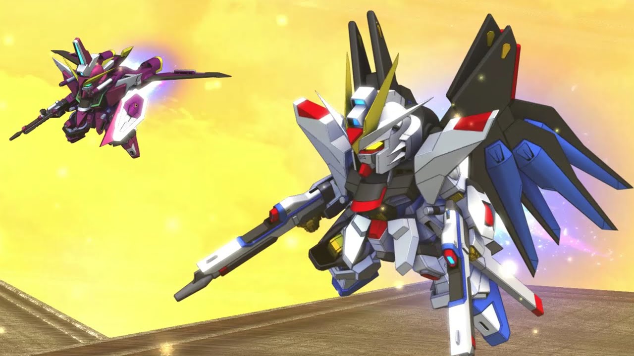 「Gジェネクロスレイズ」戦闘演出集：ストライクフリーダム＆インフィニットジャスティス