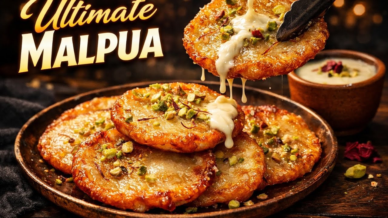 Ultimate Halwai Malpua#RoyalMalpua#GoldenMalpua#CrispyMalpua#SoftMalpua