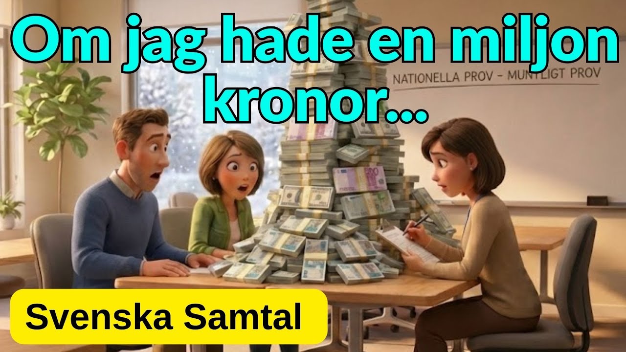 Vad skulle du göra med 1 miljon? 💸 Hus 🏡 eller Lägenhet 🏢?