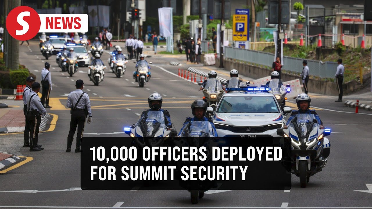 Over 10,000 police deployed for Asean Summit security in KL