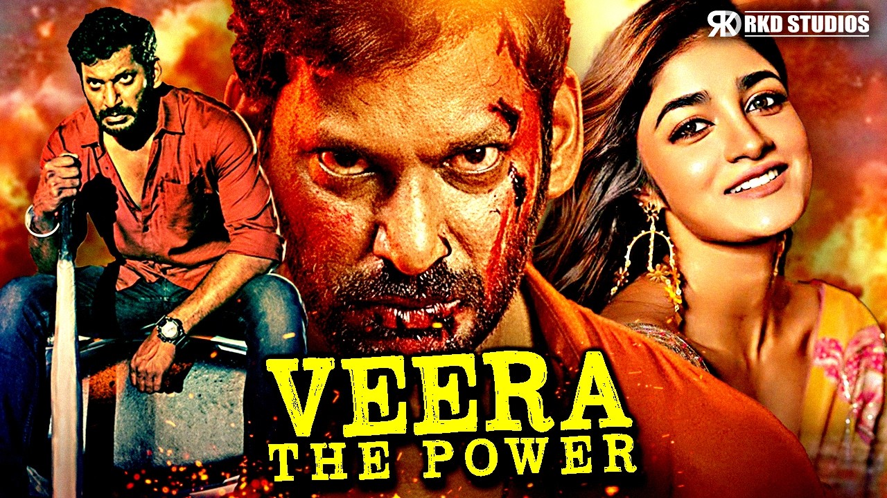 Veera The Power | Vishal, Dimple Hayathi, Raveena Ravi, Yogi Babu | Hindi Dubbed Action Movies 2025