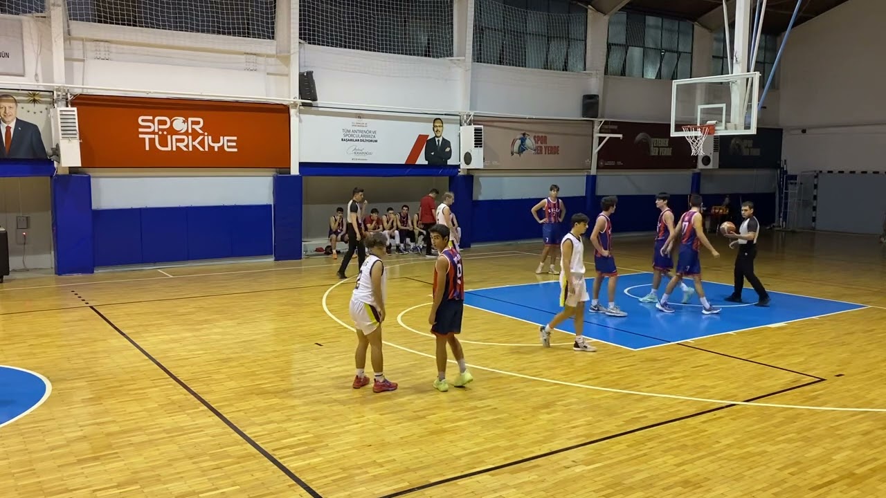 ANKARAGÜCÜ  & TED KOLEJİ  U18 E 3.PER